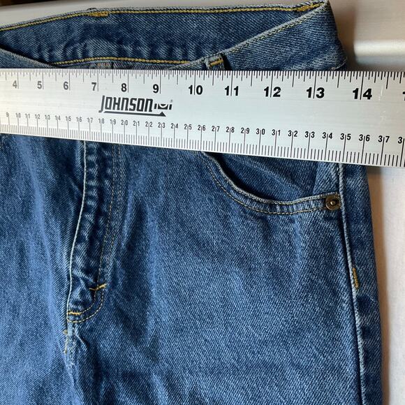 Bugle Boy Big Girl’s Denim Straight Leg Jeans size 18 Regular, Blue - Picture 2 of 12